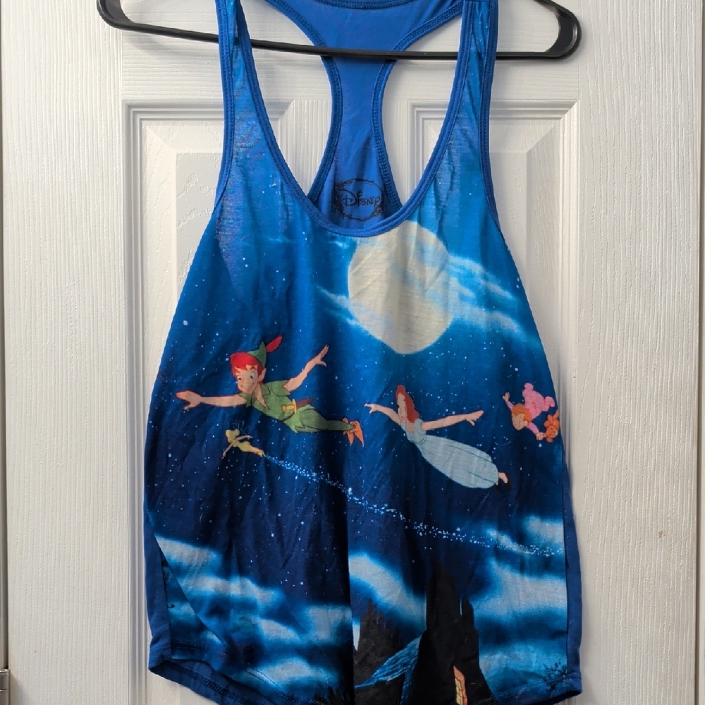 Disney Blue Peter Pan Adventure Tank Top